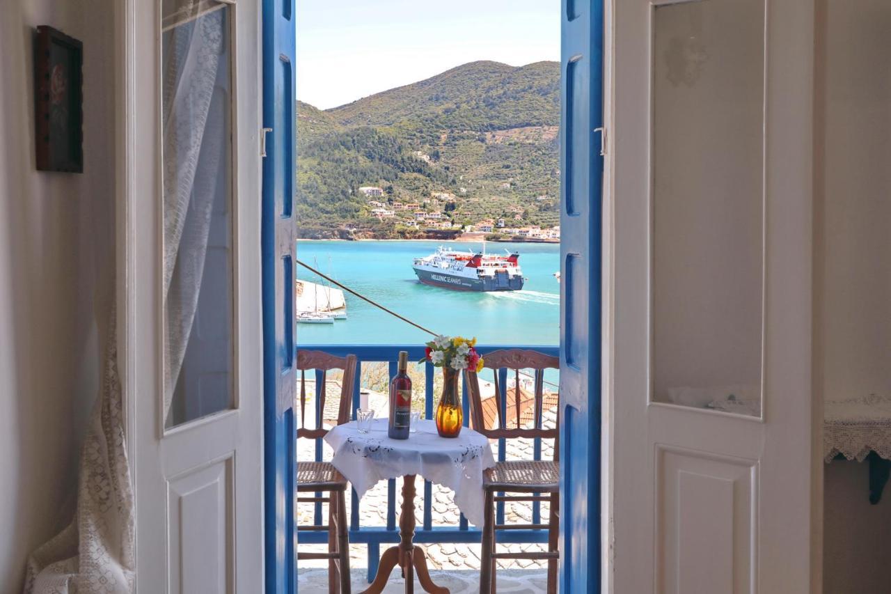 Skopelos House In Castle Panormos  Exterior photo